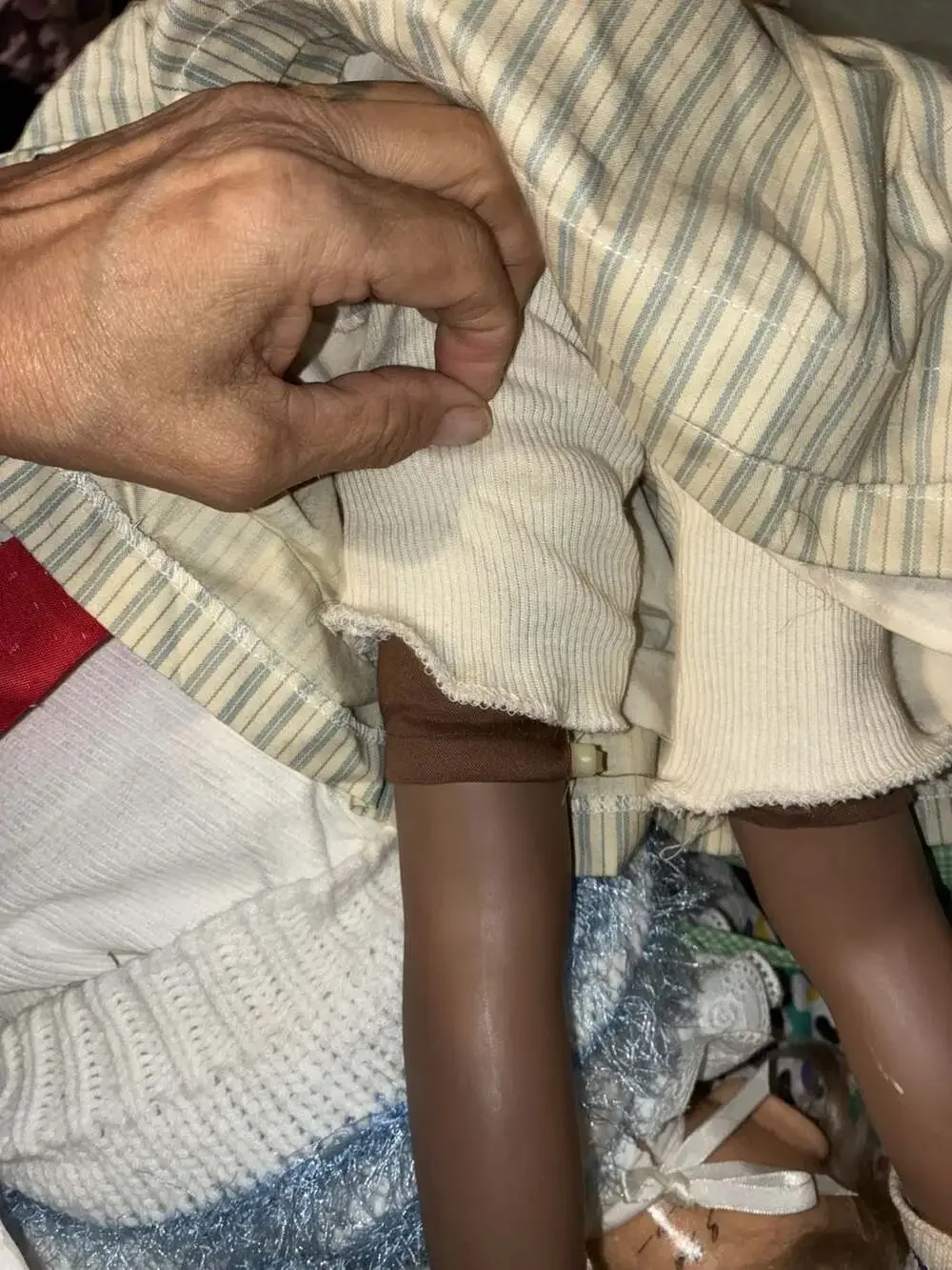 Lucinda by Mary Van Osdell 24-inch African American Porcelain Doll